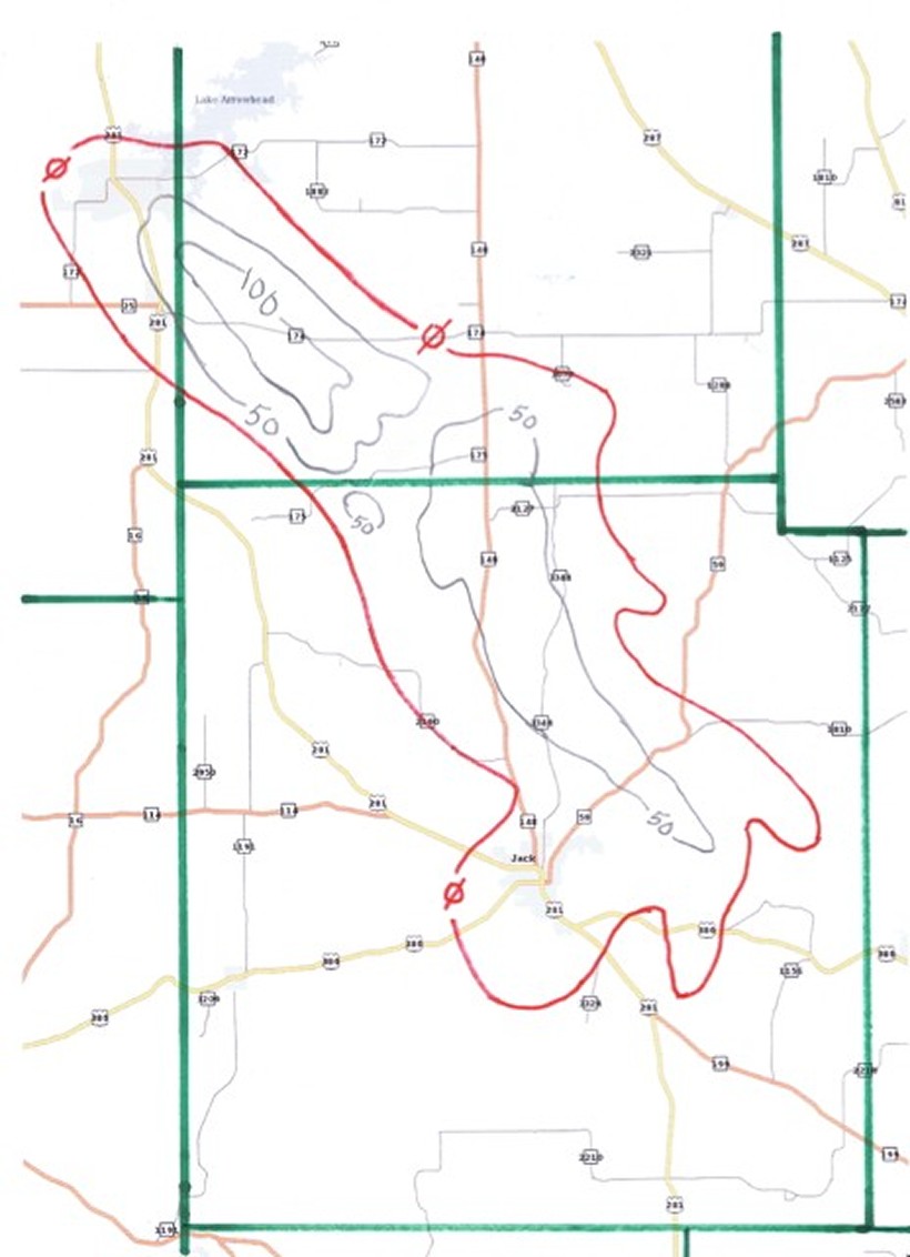 Isopach Map